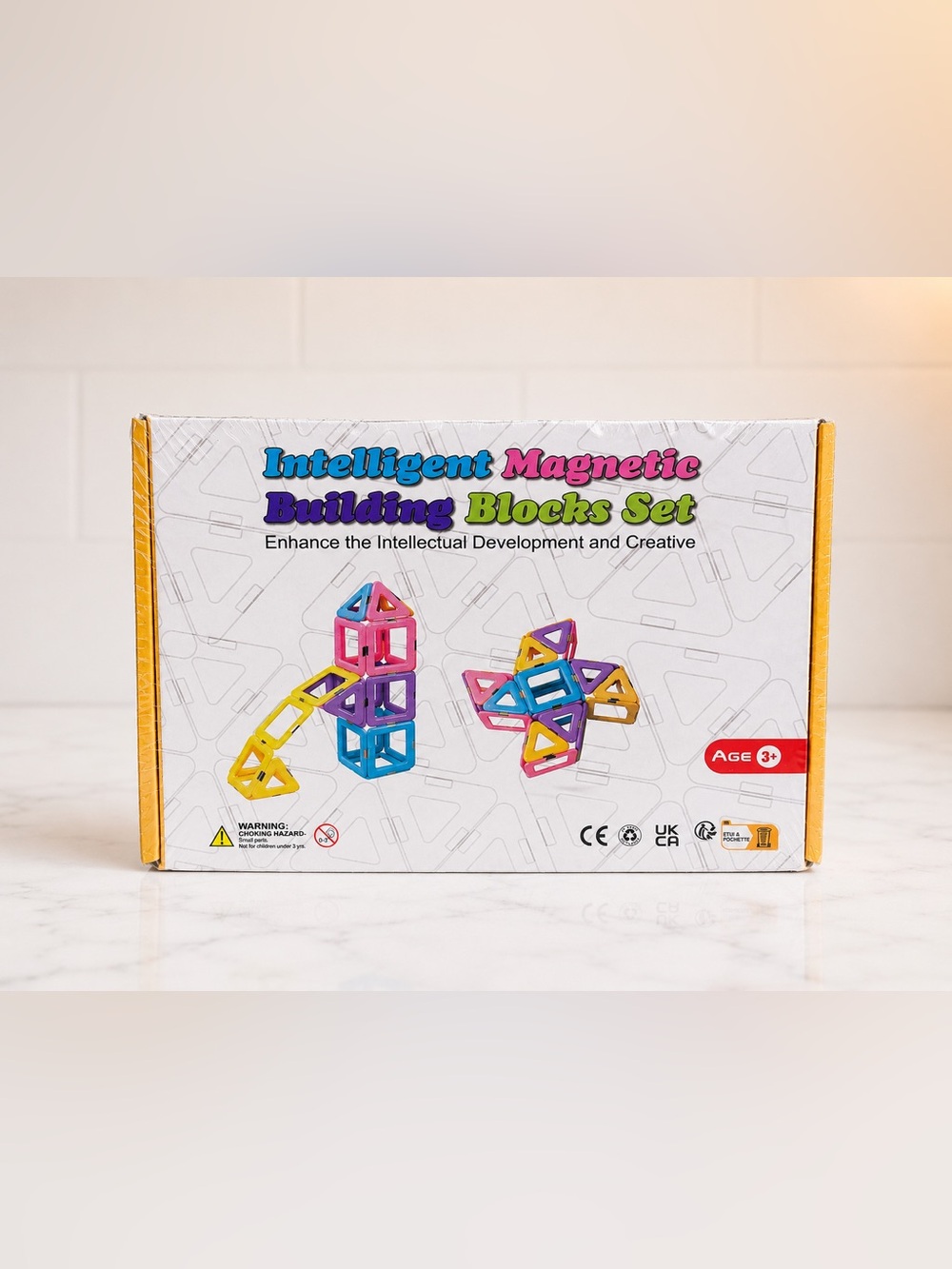 Intelligent Magnetic Building Blocks Set for Ages 3+